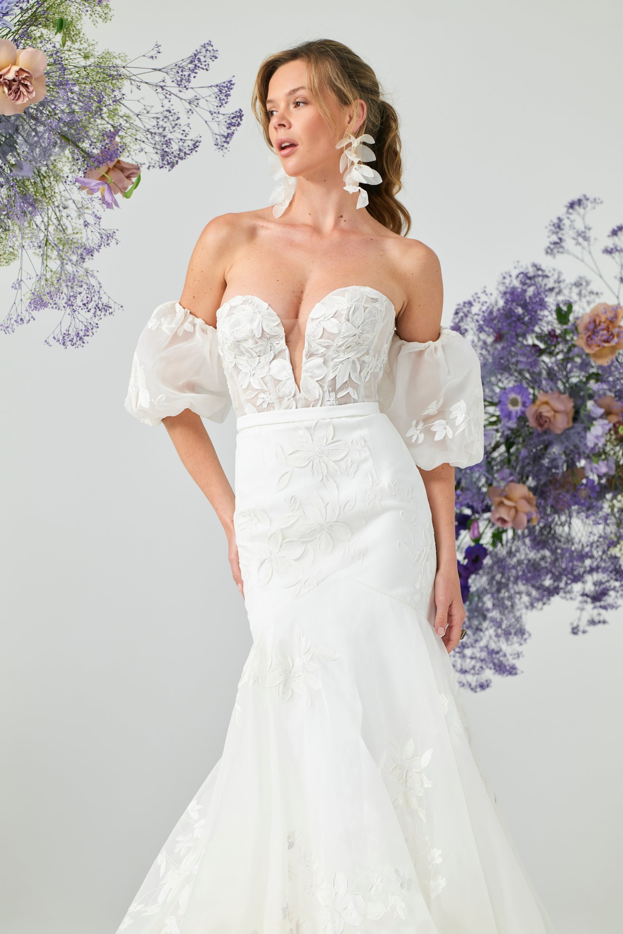 Megan Gown & Sleeves