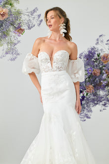 Megan Gown & Sleeves