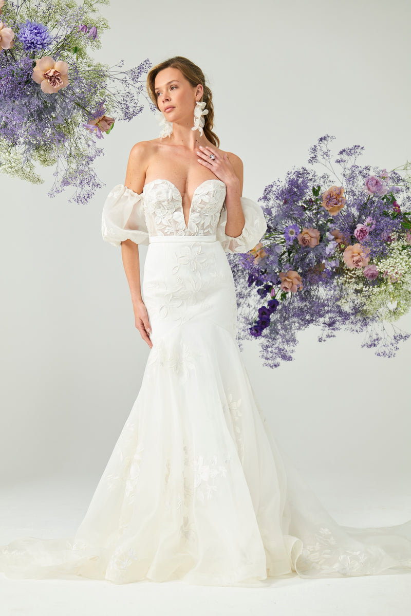 Megan Gown & Sleeves