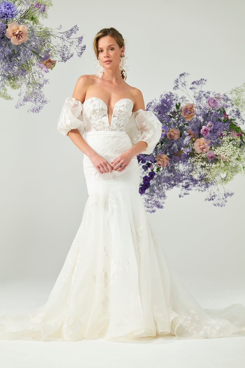 Megan Gown & Sleeves