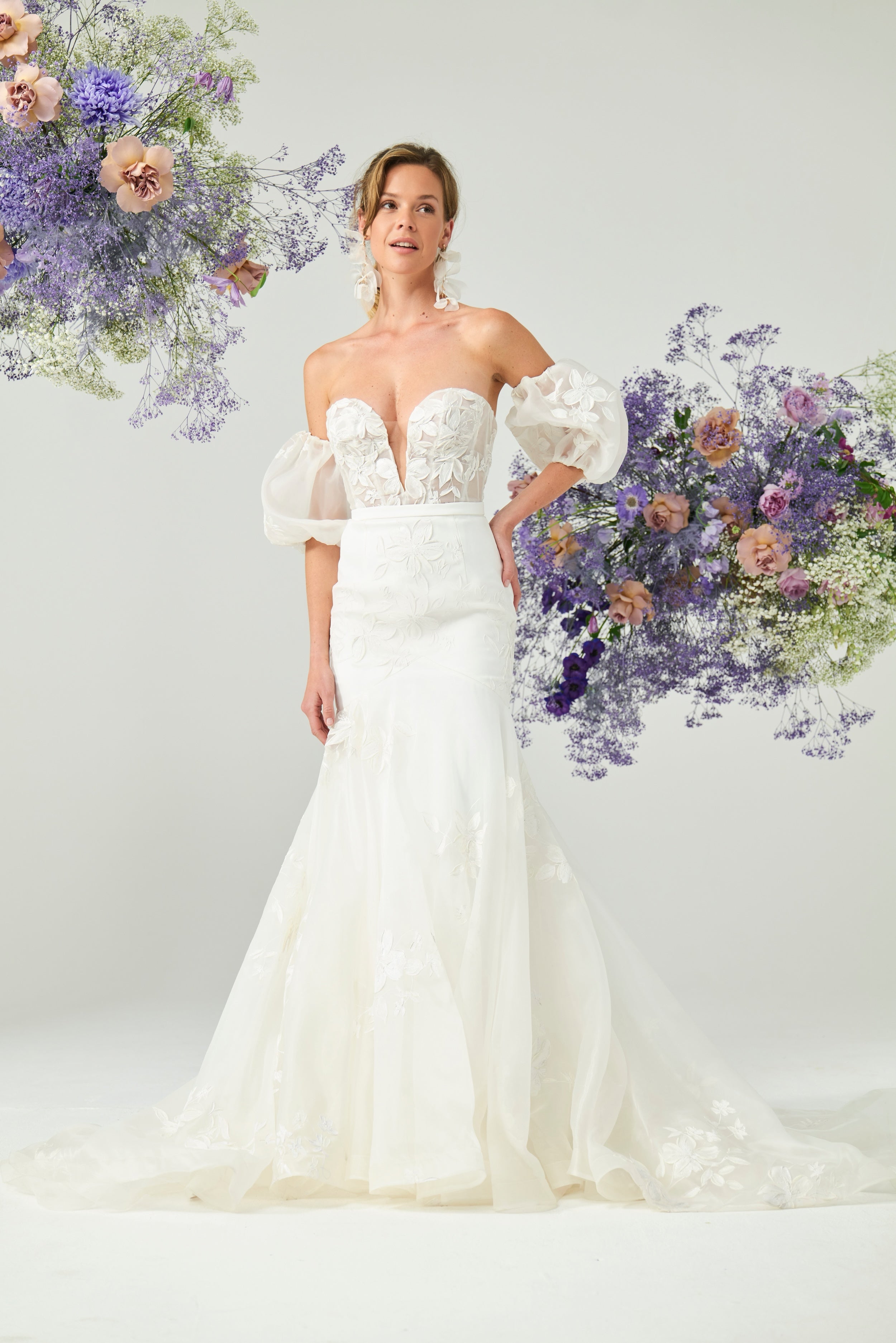 Megan Gown & Sleeves