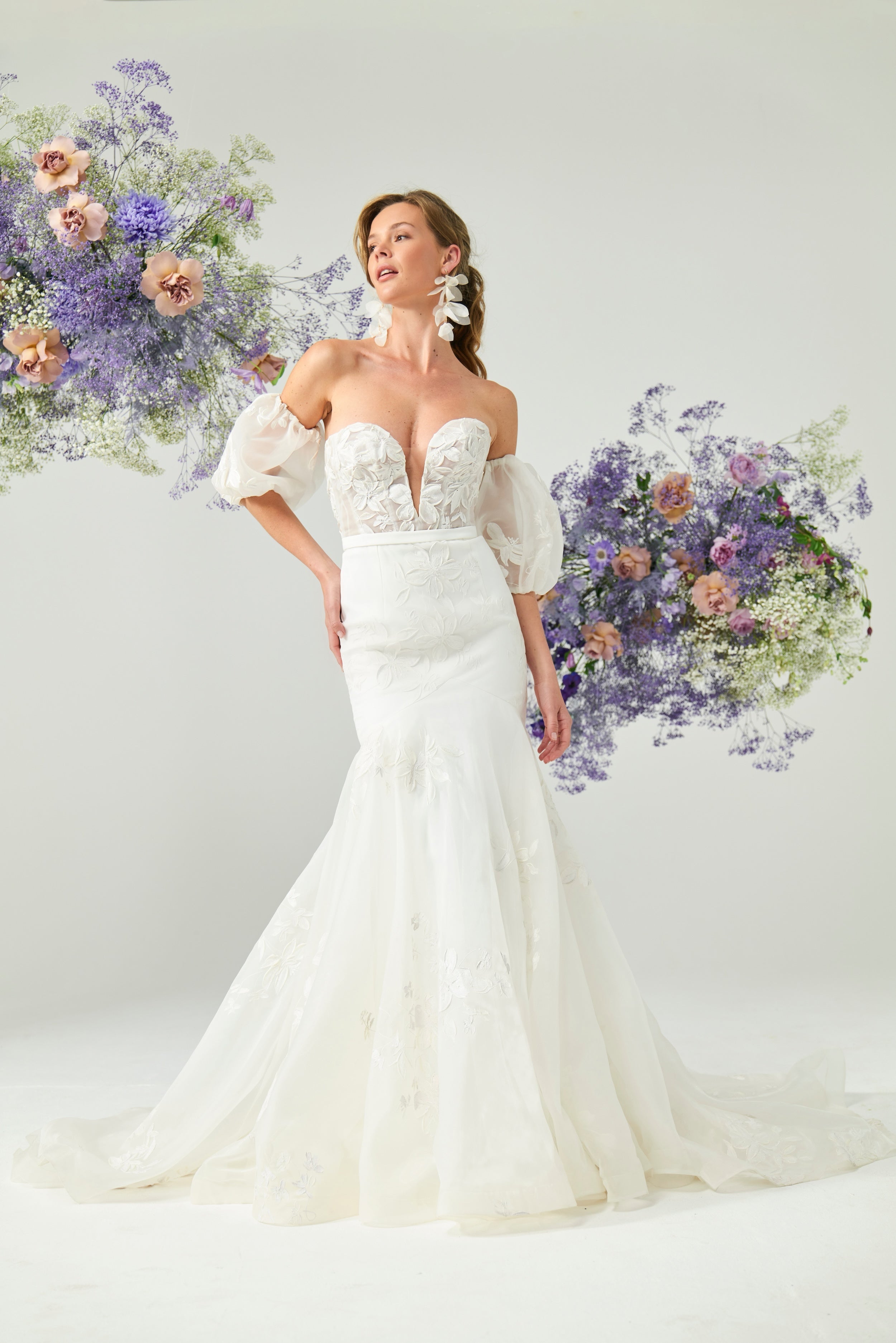 Megan Gown & Sleeves